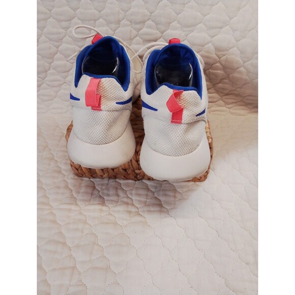 Man's Nike White Tennis Shoes Size 12 Some Wear See Pnotos - Picture 10 of 14